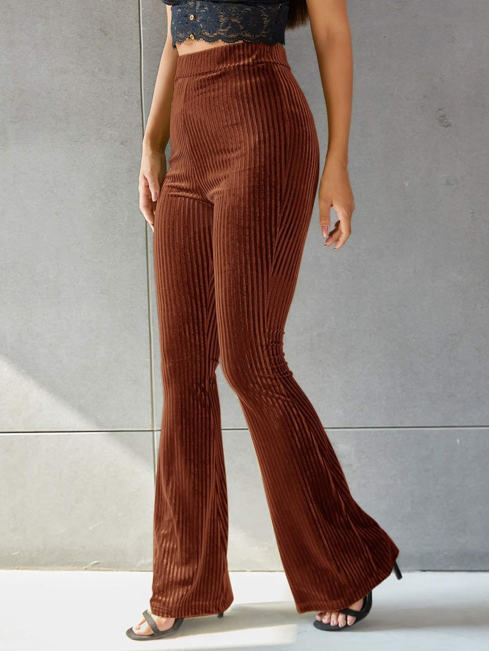 Dara | Women’s Corduroy Flare Trousers