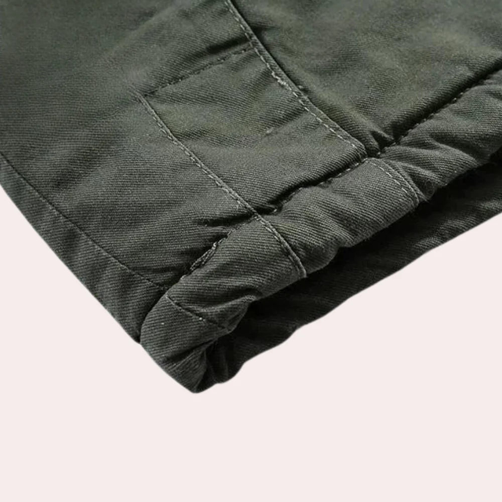 Stylish hooded winter coat for men
