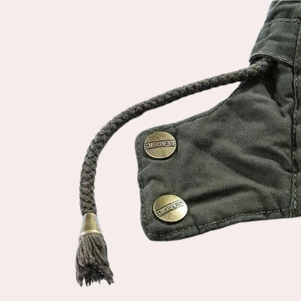 Stylish hooded winter coat for men