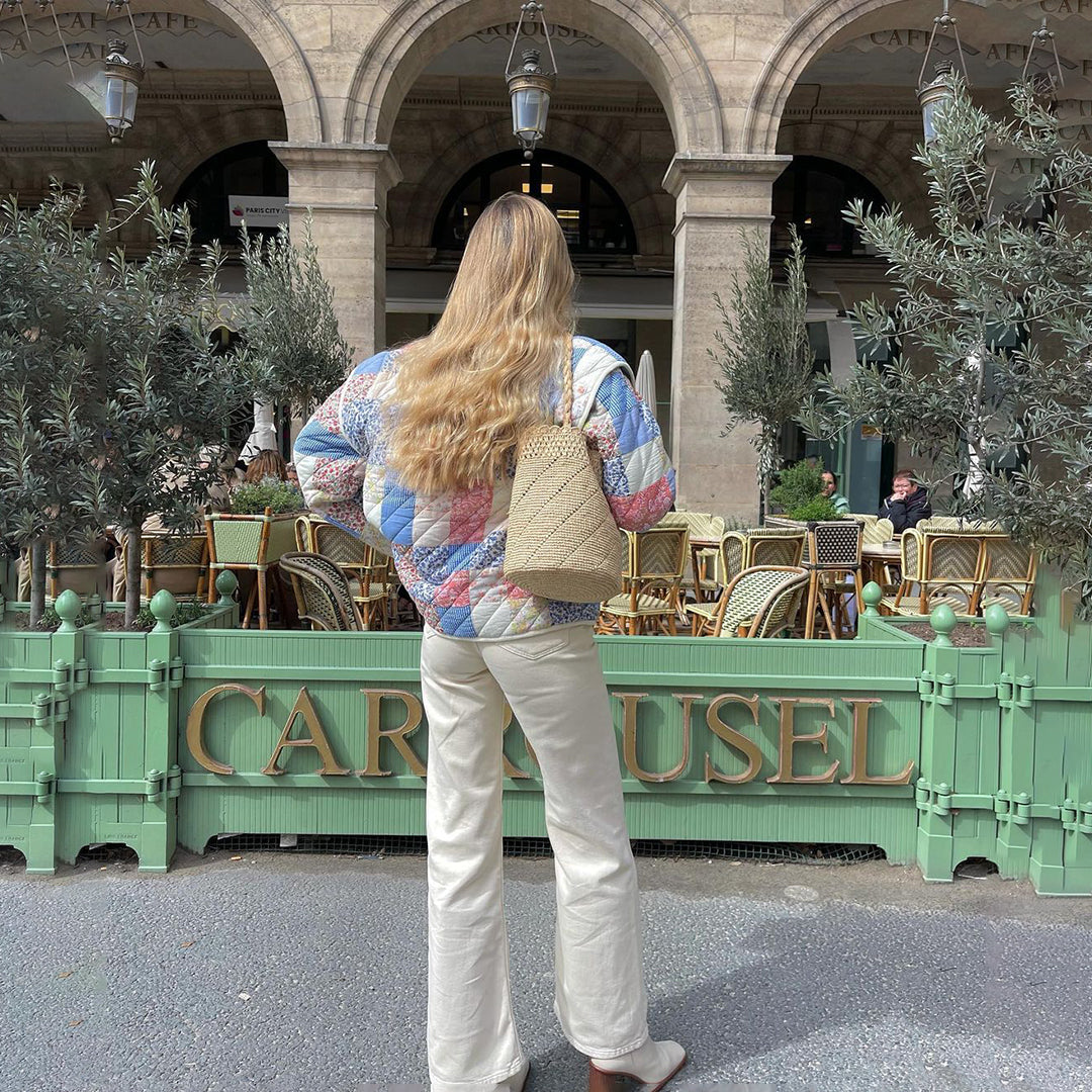 Carmela Women's Lightweight Jacket | Floral Print, Spring Essential