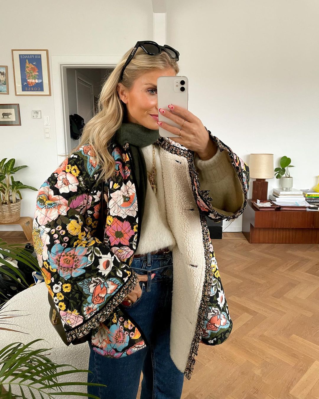 Carmela Women's Lightweight Jacket | Floral Print, Spring Essential