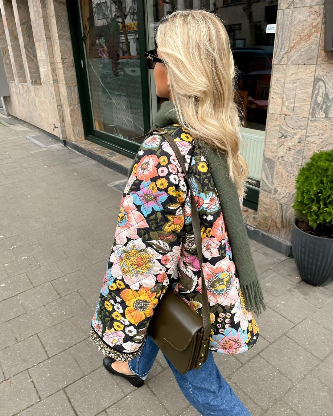 Carmela Women's Lightweight Jacket | Floral Print, Spring Essential