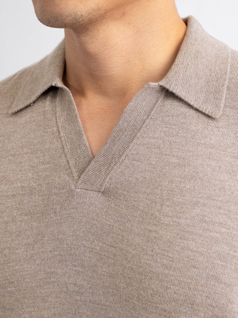 Grayson Men's Long Sleeve Polo Shirt | Premium Soft Fabric, Casual & Formal Wear