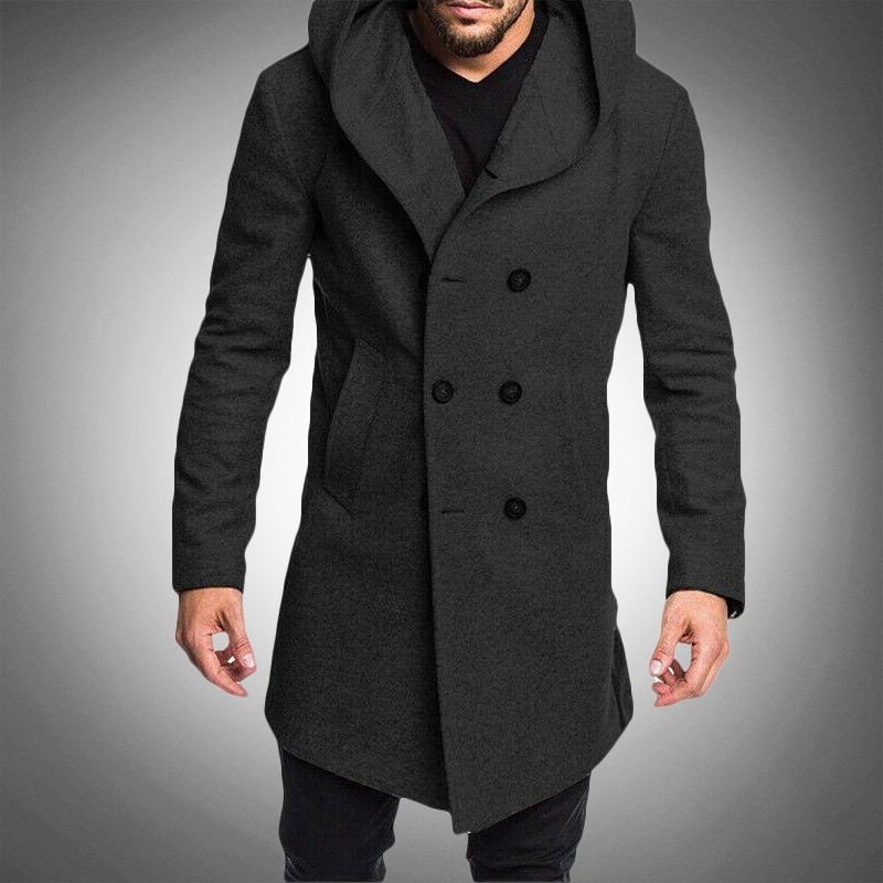 Haze Men's Winter Coat | Durable Polyester, Casual Outdoor Wear