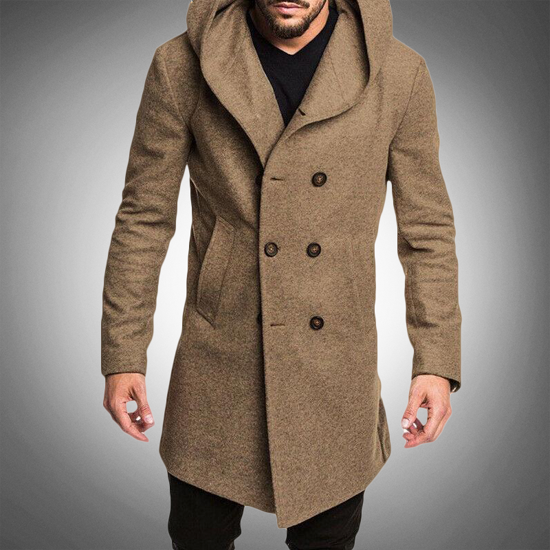Haze Men's Winter Coat | Durable Polyester, Casual Outdoor Wear