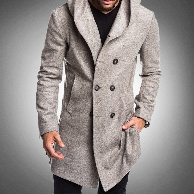 Haze Men's Winter Coat | Durable Polyester, Casual Outdoor Wear