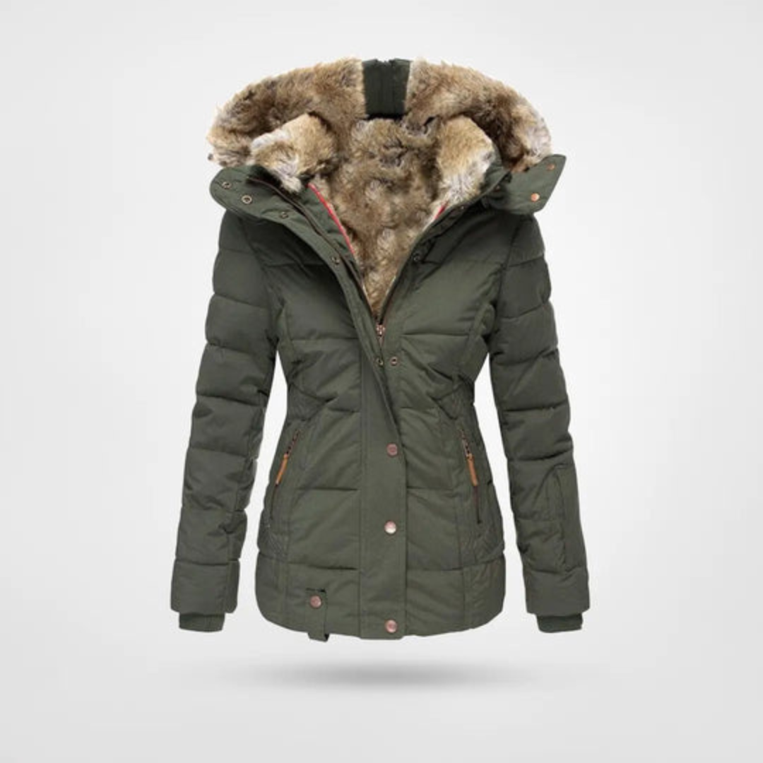 Ivy Women's Puffer Jacket | Stylish Warmth for Cold Days, Cosy Winter Coats