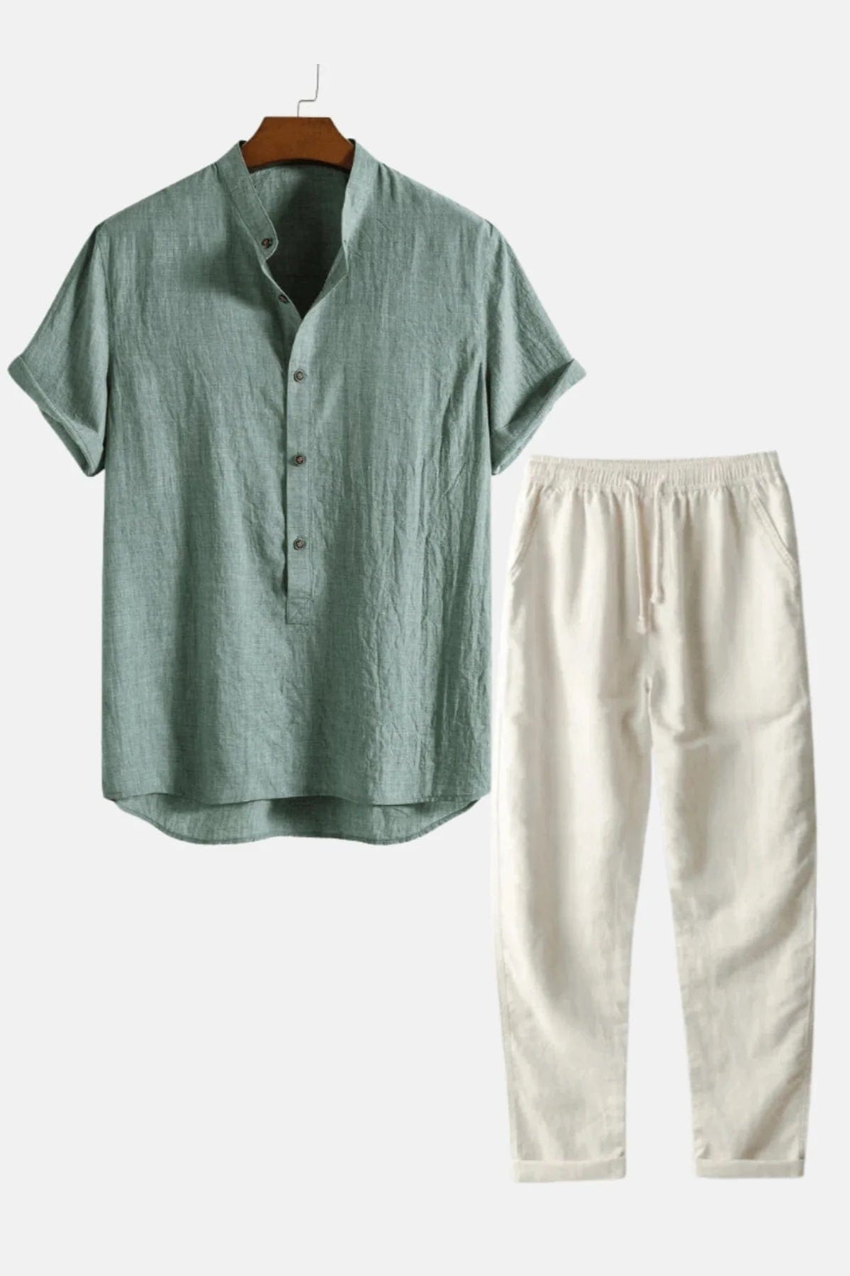 Marcellus Men's Linen Outfit | Premium Breathable Fabric, Summer Elegance