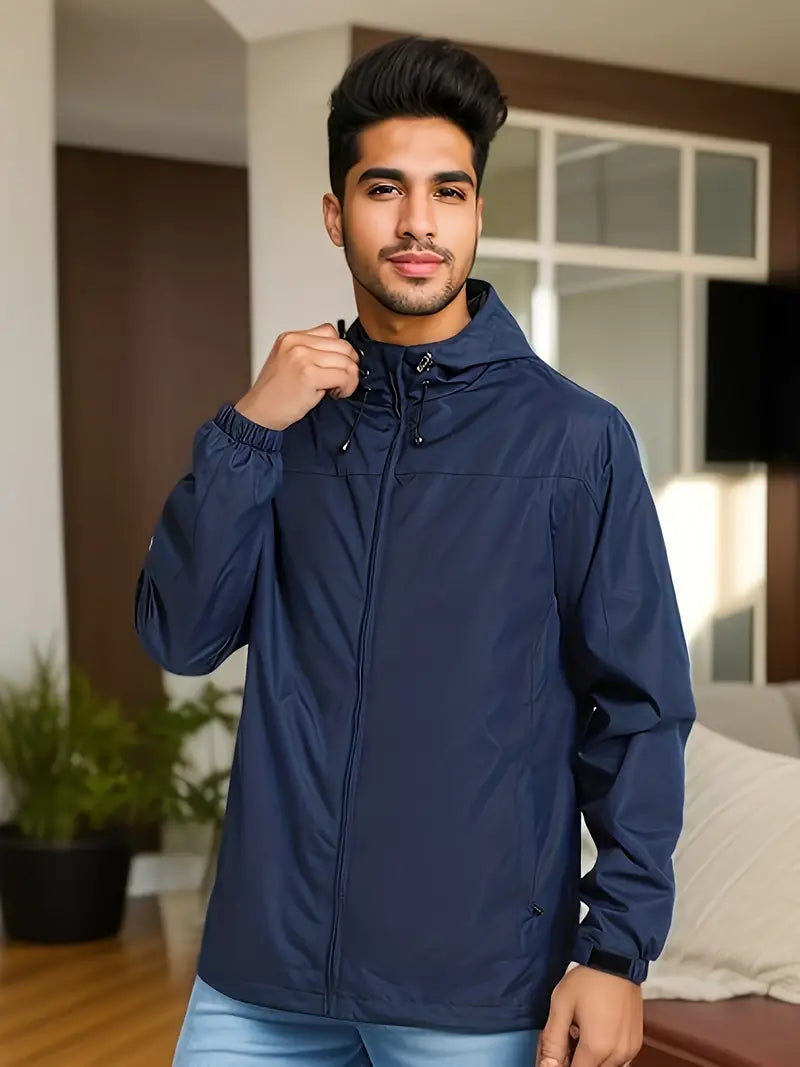 Montara Men's Windbreaker Jacket | Waterproof, Lightweight, Casual Wear