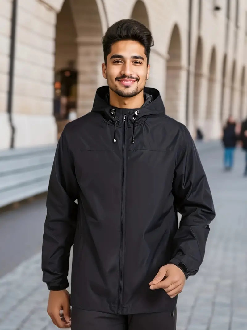 Montara Men's Windbreaker Jacket | Waterproof, Lightweight, Casual Wear