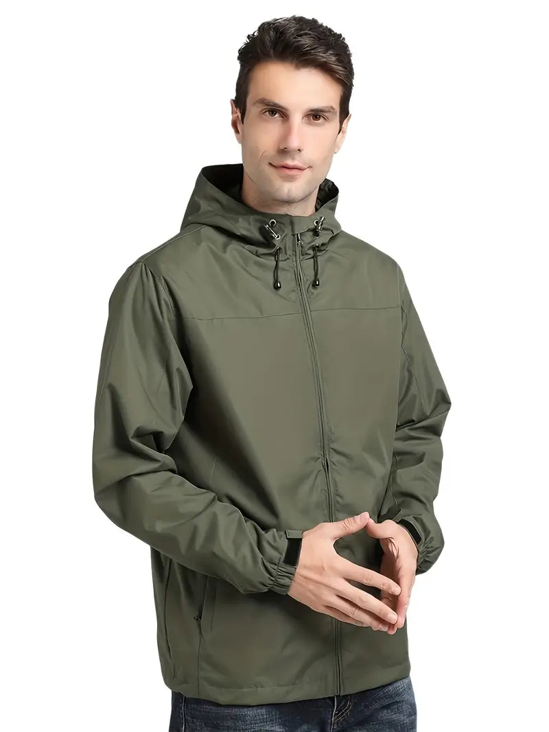 Montara Men's Windbreaker Jacket | Waterproof, Lightweight, Casual Wear