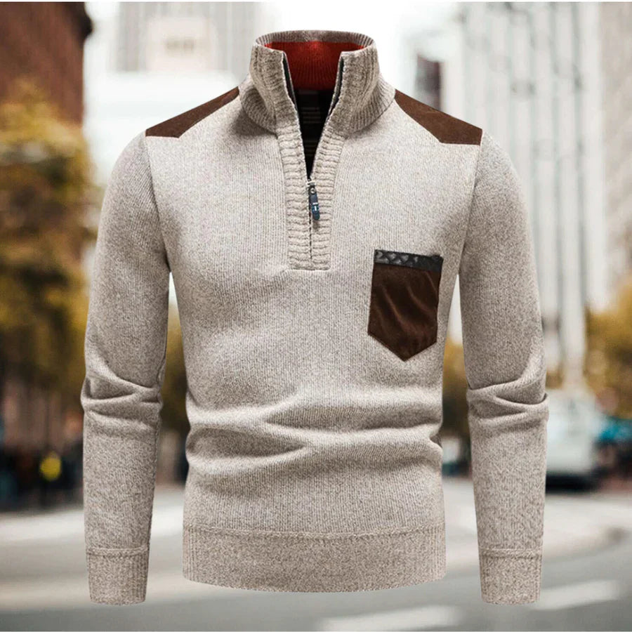 Warm men's sweater - comfort and warmth for cold days