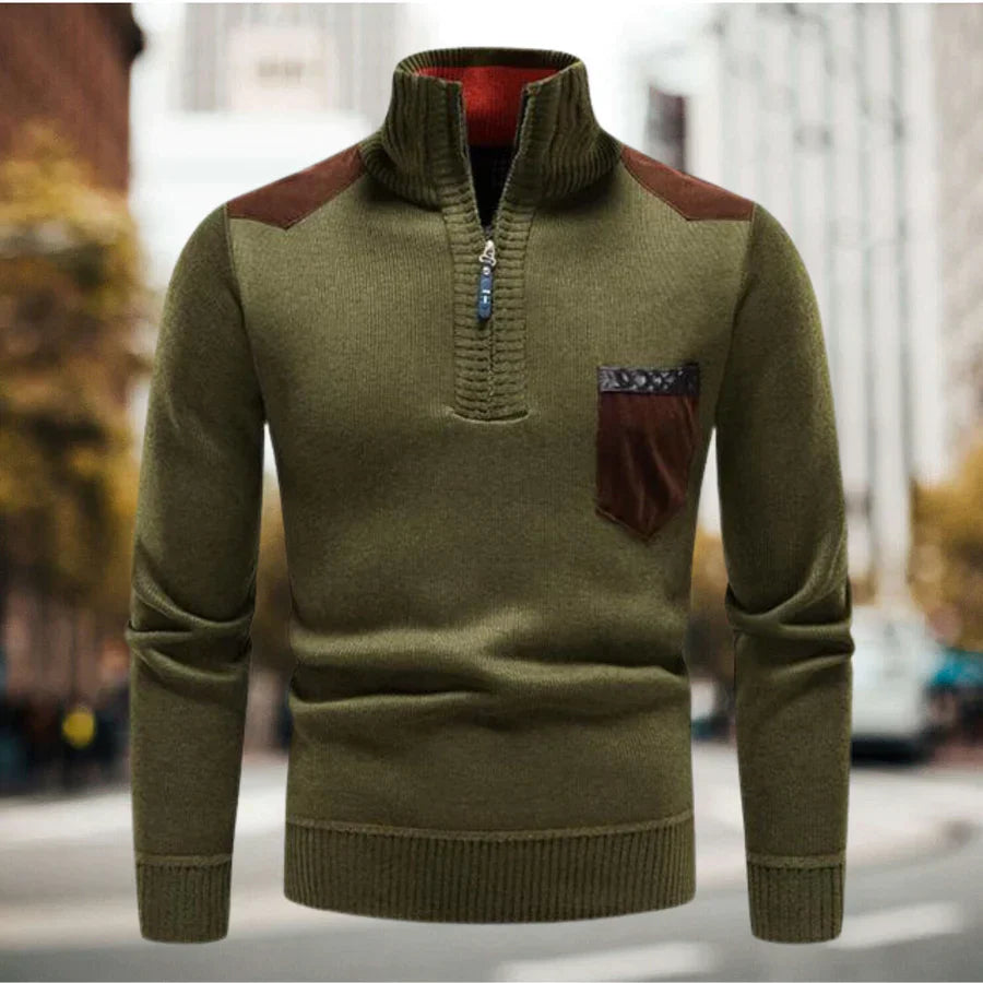 Warm men's sweater - comfort and warmth for cold days
