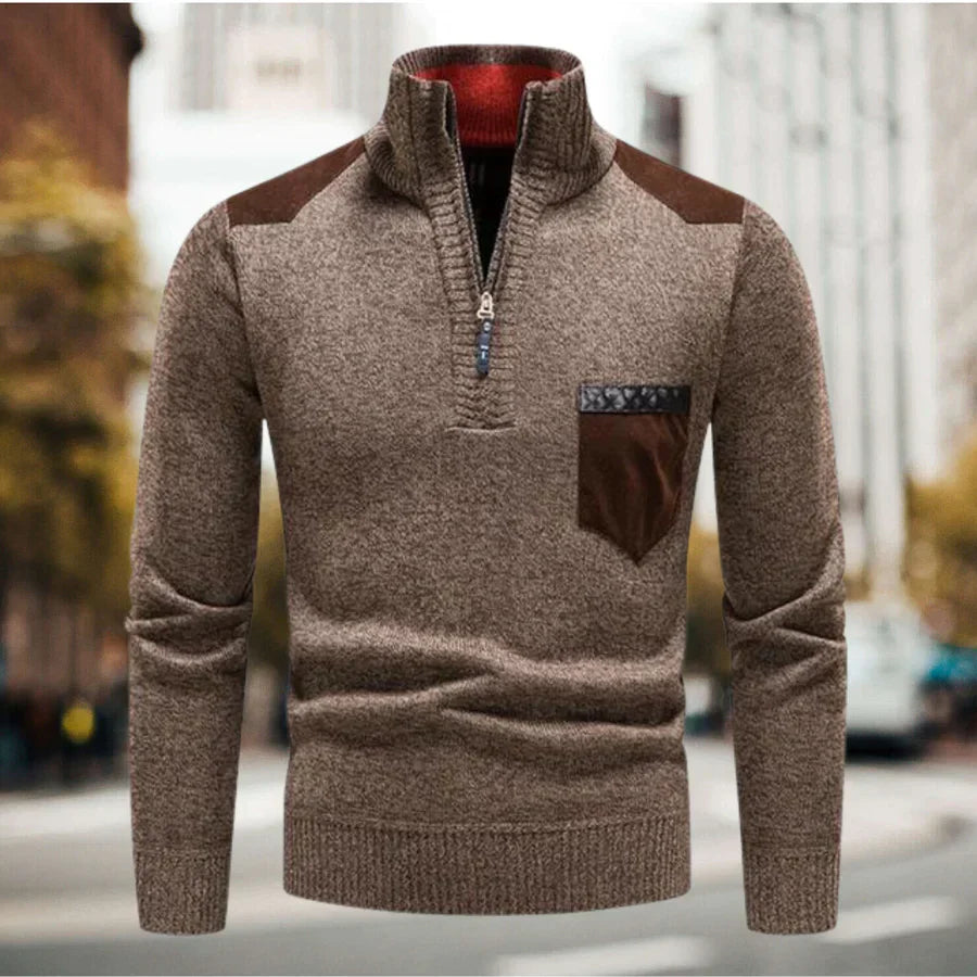 Warm men's sweater - comfort and warmth for cold days