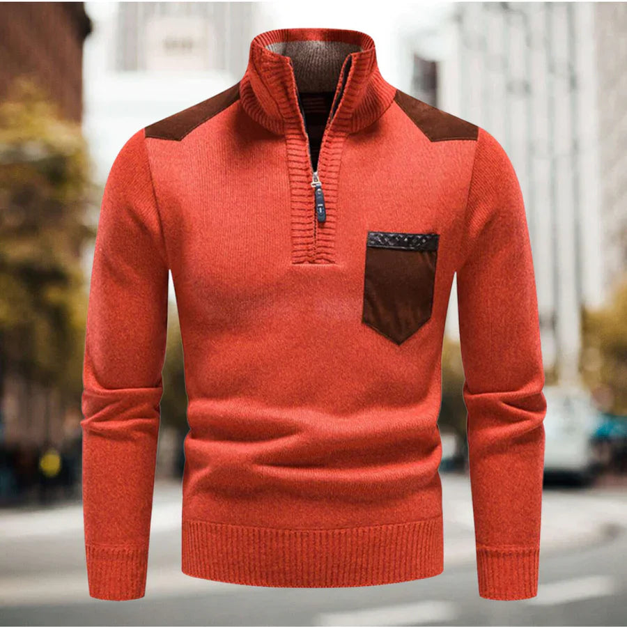Warm men's sweater - comfort and warmth for cold days