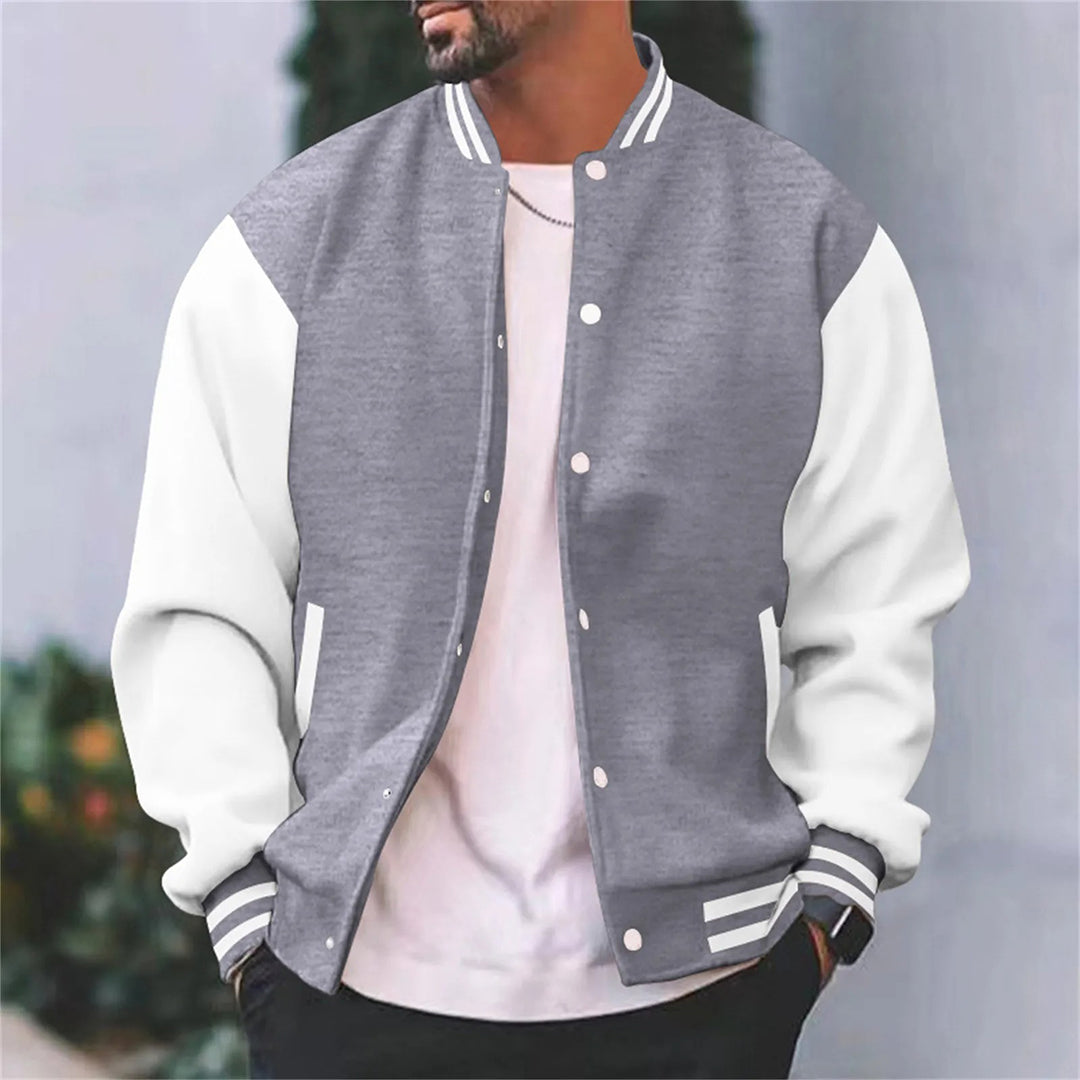 Parker Men's Varsity Jacket | Wool Blend, Casual Wear