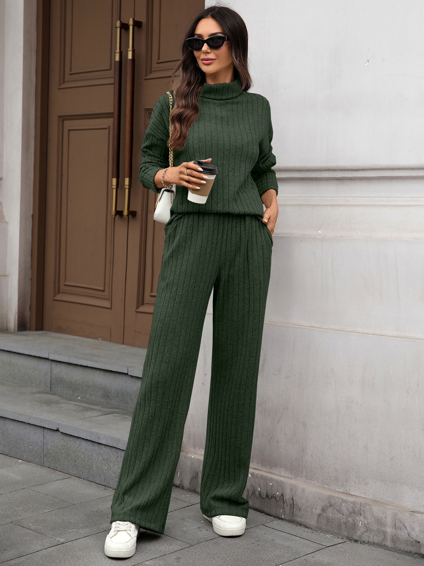 Dahlia | Women’s Casual Knitted 2-Piece Loungewear Set