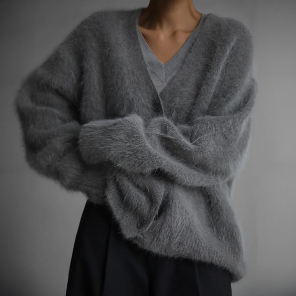 Elegant cashmere cardigan - chic & comfortable