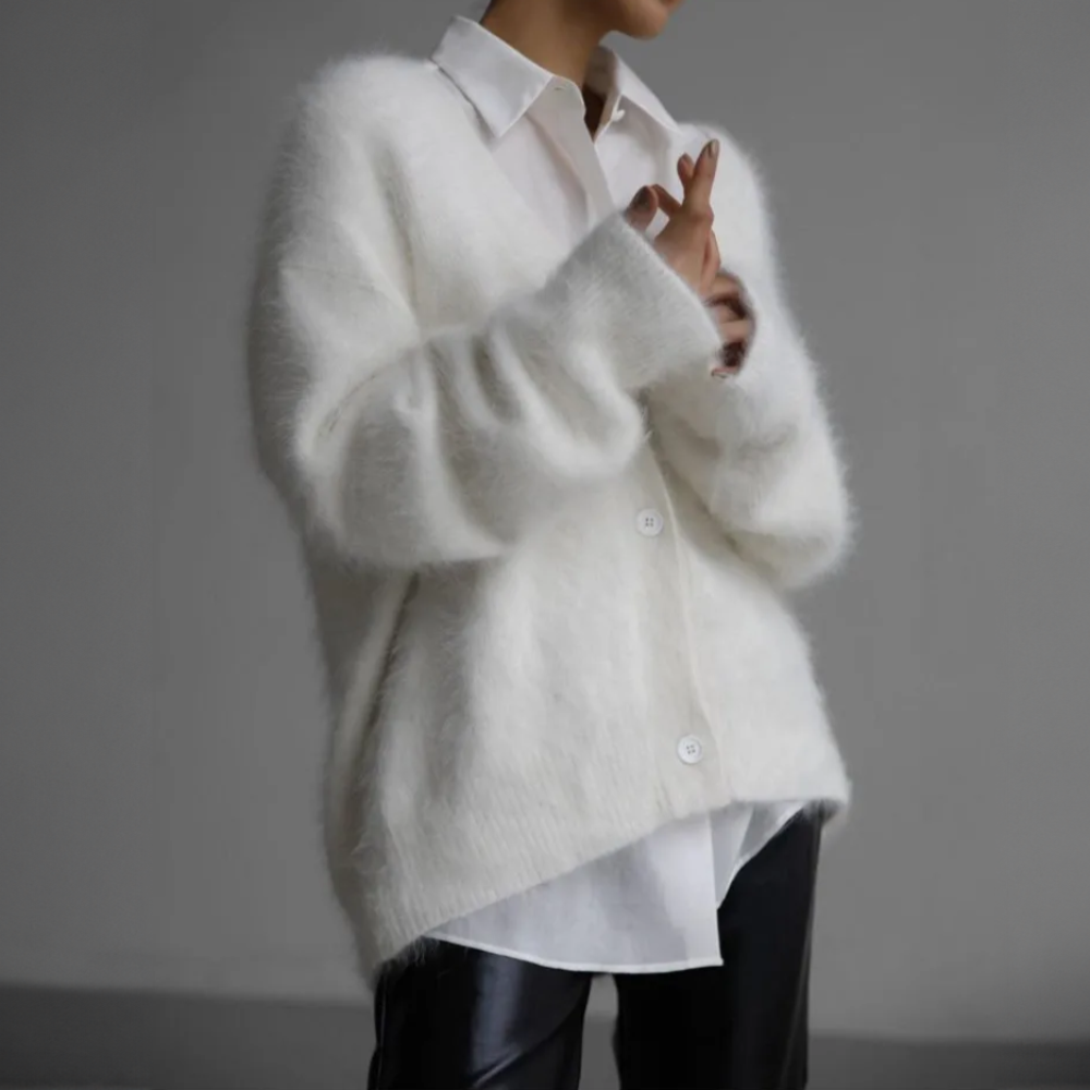 Elegant cashmere cardigan - chic & comfortable