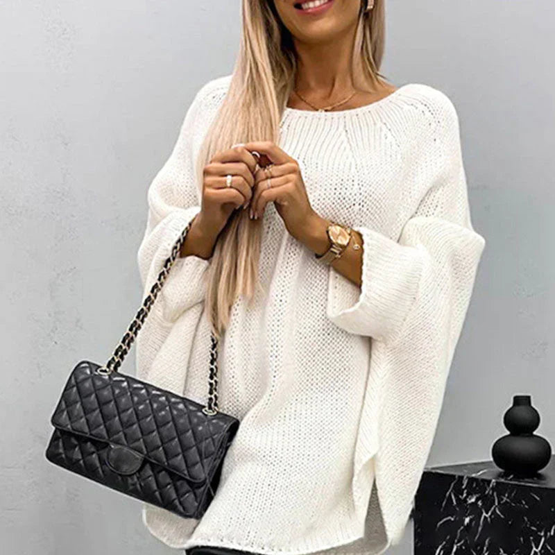 Sassy Women's Oversized Sweater | Chunky Knit, Casual Style