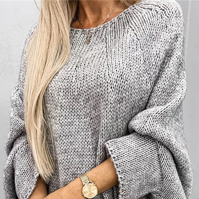 Sassy Women's Oversized Sweater | Chunky Knit, Casual Style