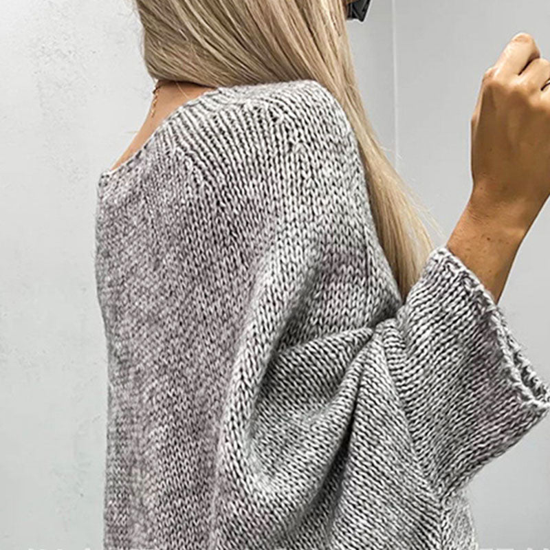Sassy Women's Oversized Sweater | Chunky Knit, Casual Style