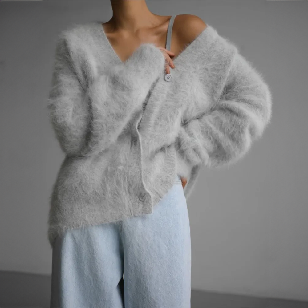 Elegant cashmere cardigan - chic & comfortable