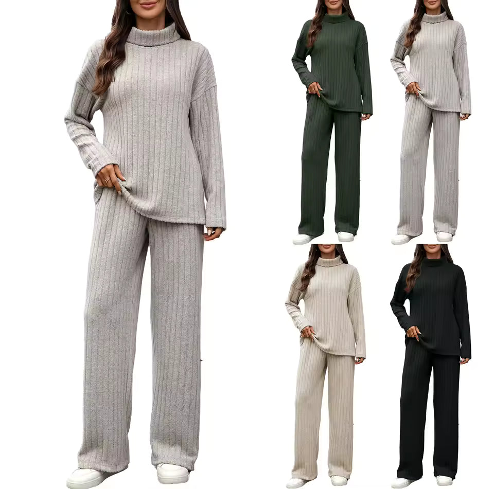 Dahlia | Women’s Casual Knitted 2-Piece Loungewear Set