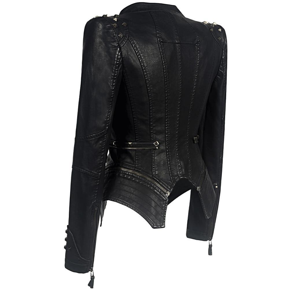 Sienna Women's Leather Jacket | Slim Fit, Fashion Statement
