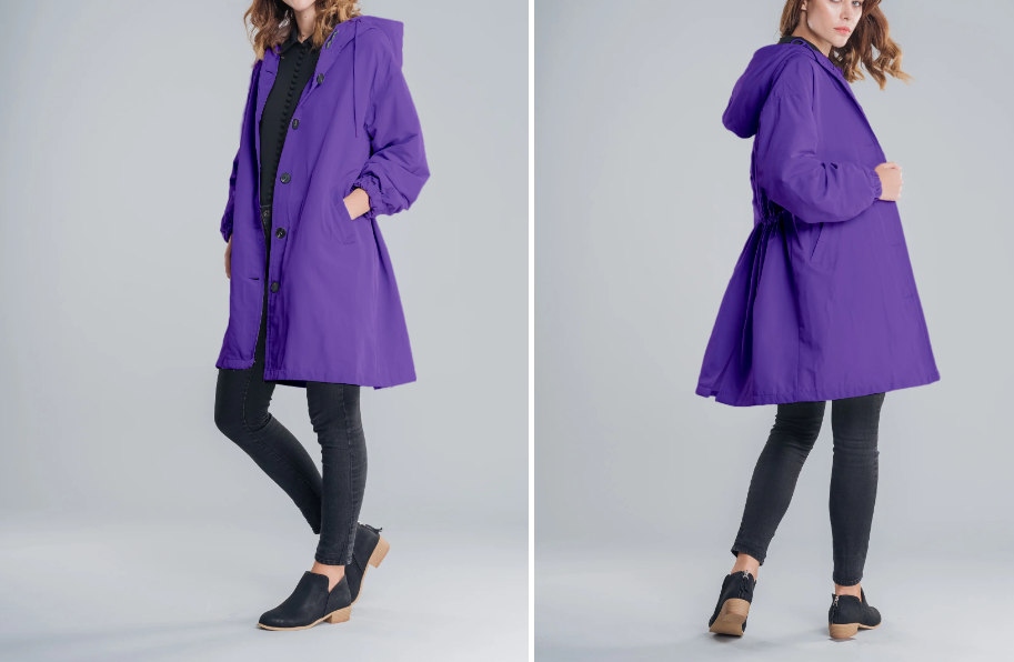 Sierra Women’s Trench Coat | Elegant Waterproof Design, All-Weather Protection