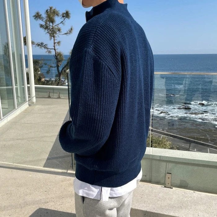 Wexler Men's Half Zip Sweater | Luxurious Knit, Versatile Layering