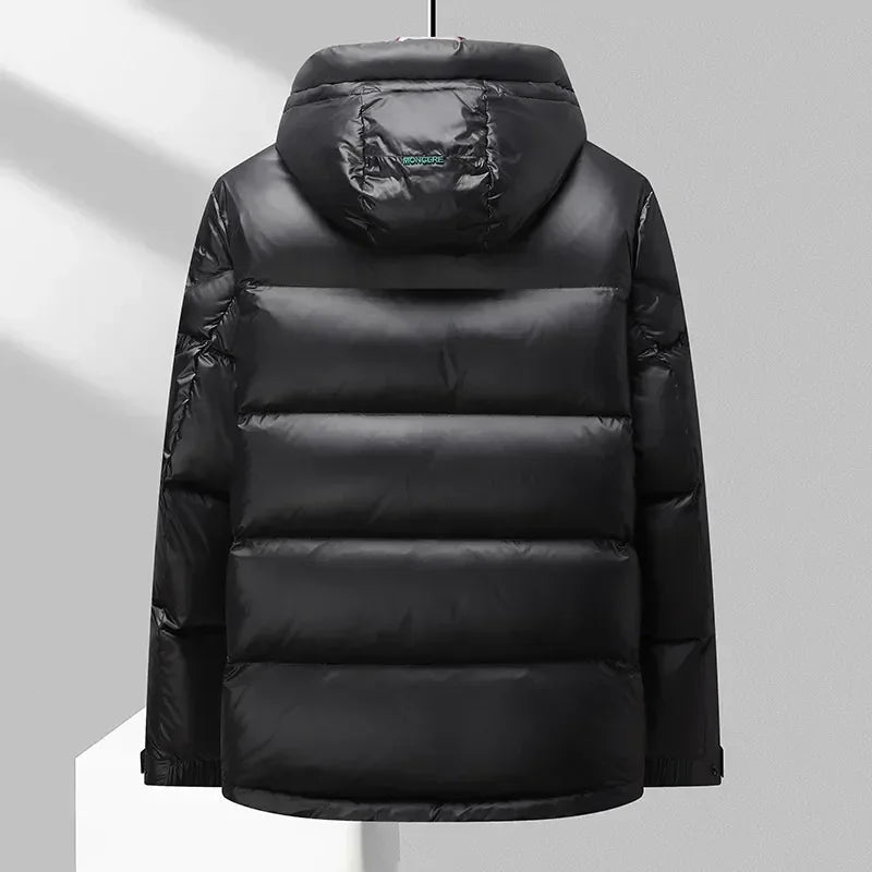 Winston Men's Winter Jacket | Down Insulation, Hooded Design for Cold Days