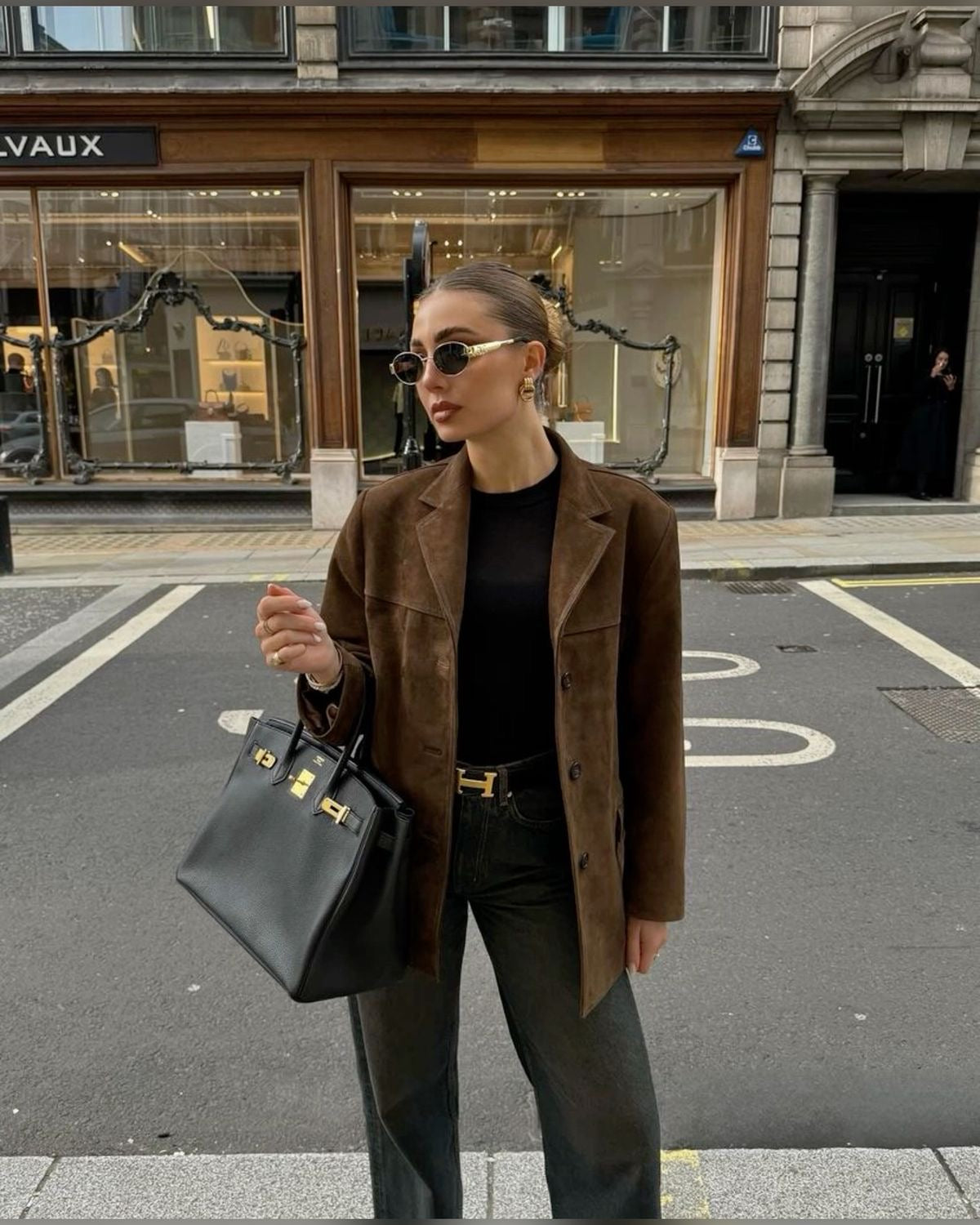 Dara Women's Suede Jacket | Slim Fit, Autumn Essential