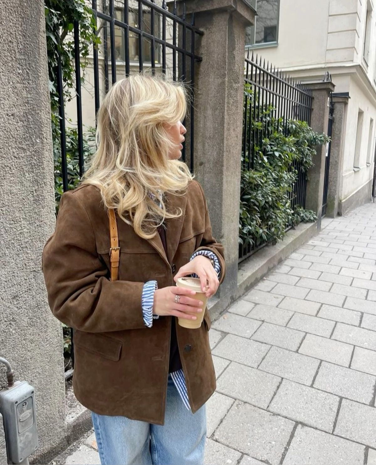 Dara Women's Suede Jacket | Slim Fit, Autumn Essential