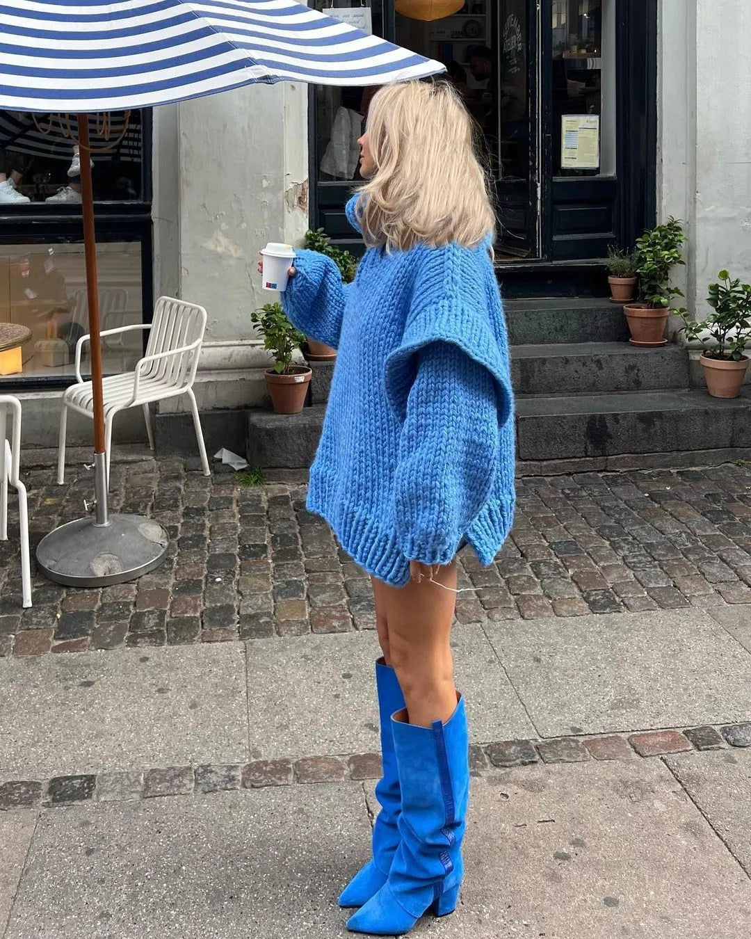 Nola | Women’s Oversized Knitted Sweater for Fall/Winter