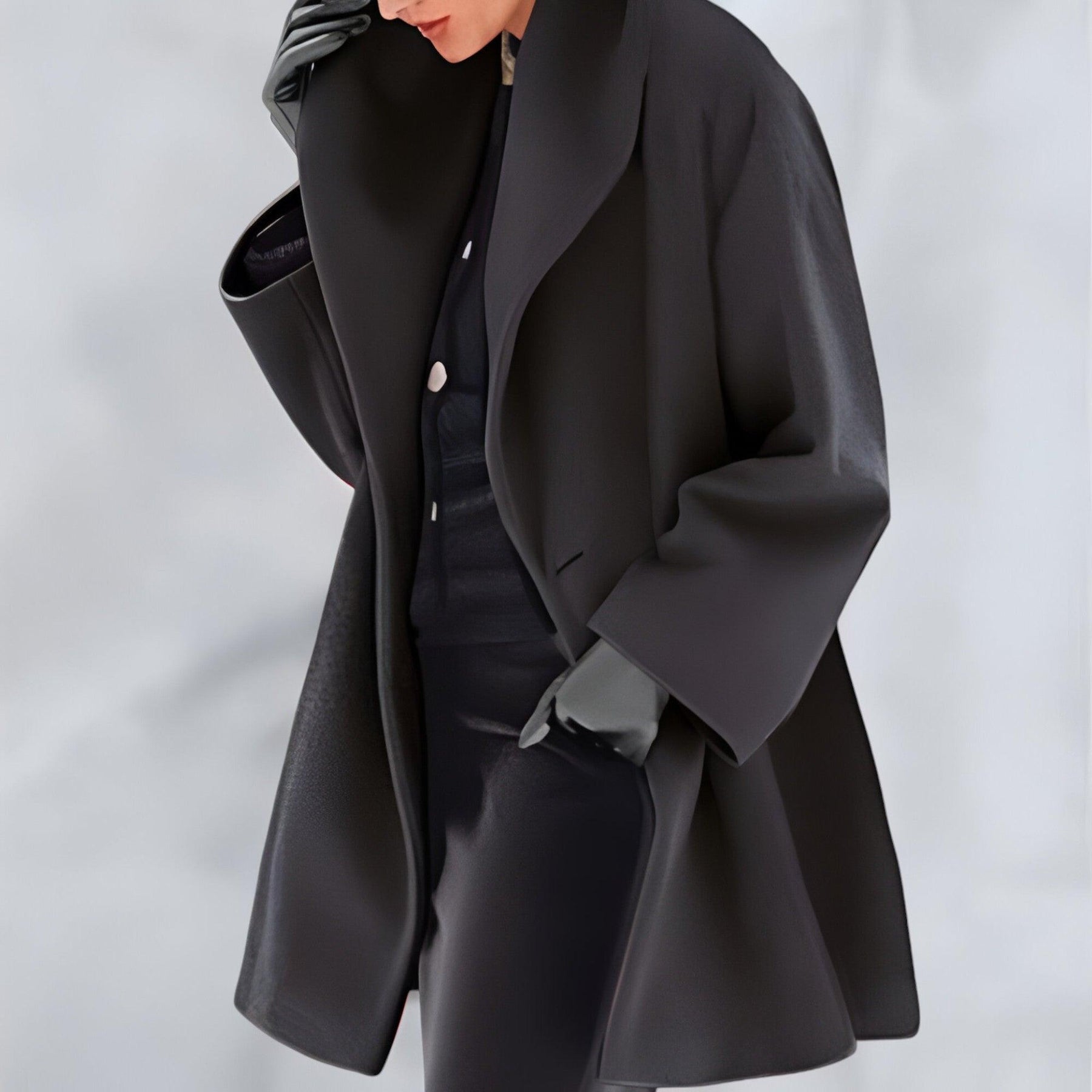 Halia | Women’s Wind-Resistant Wool Coat