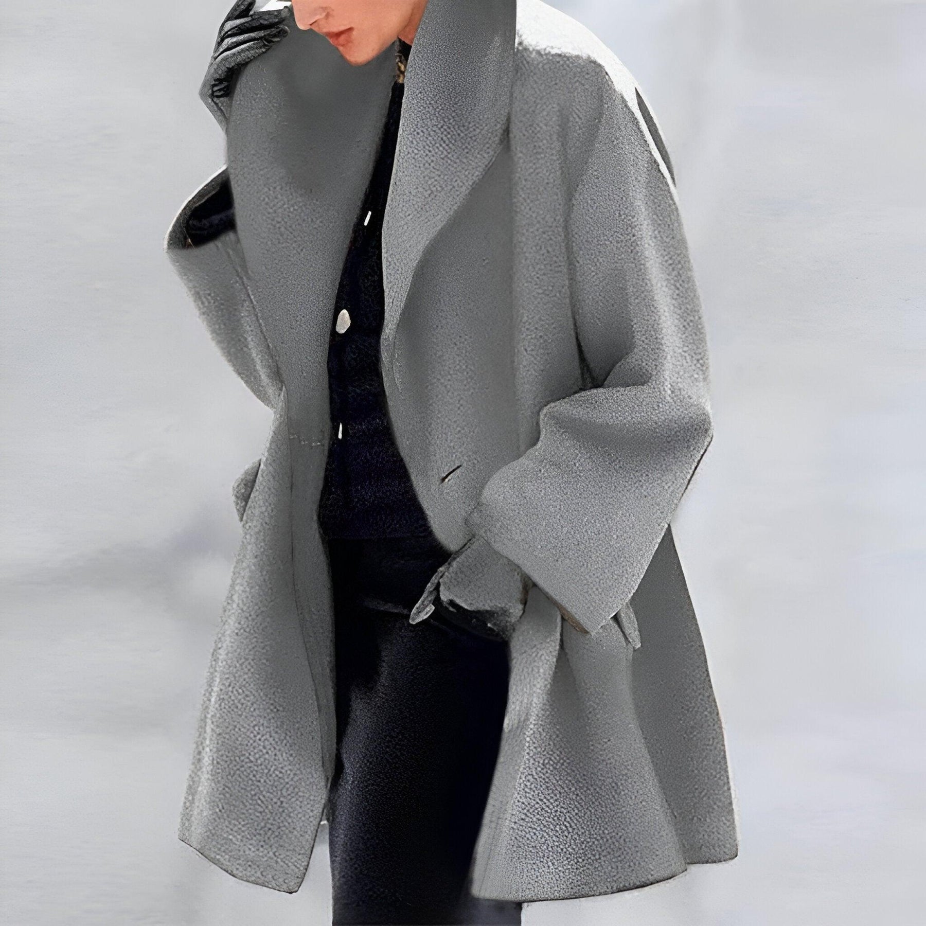 Halia | Women’s Wind-Resistant Wool Coat