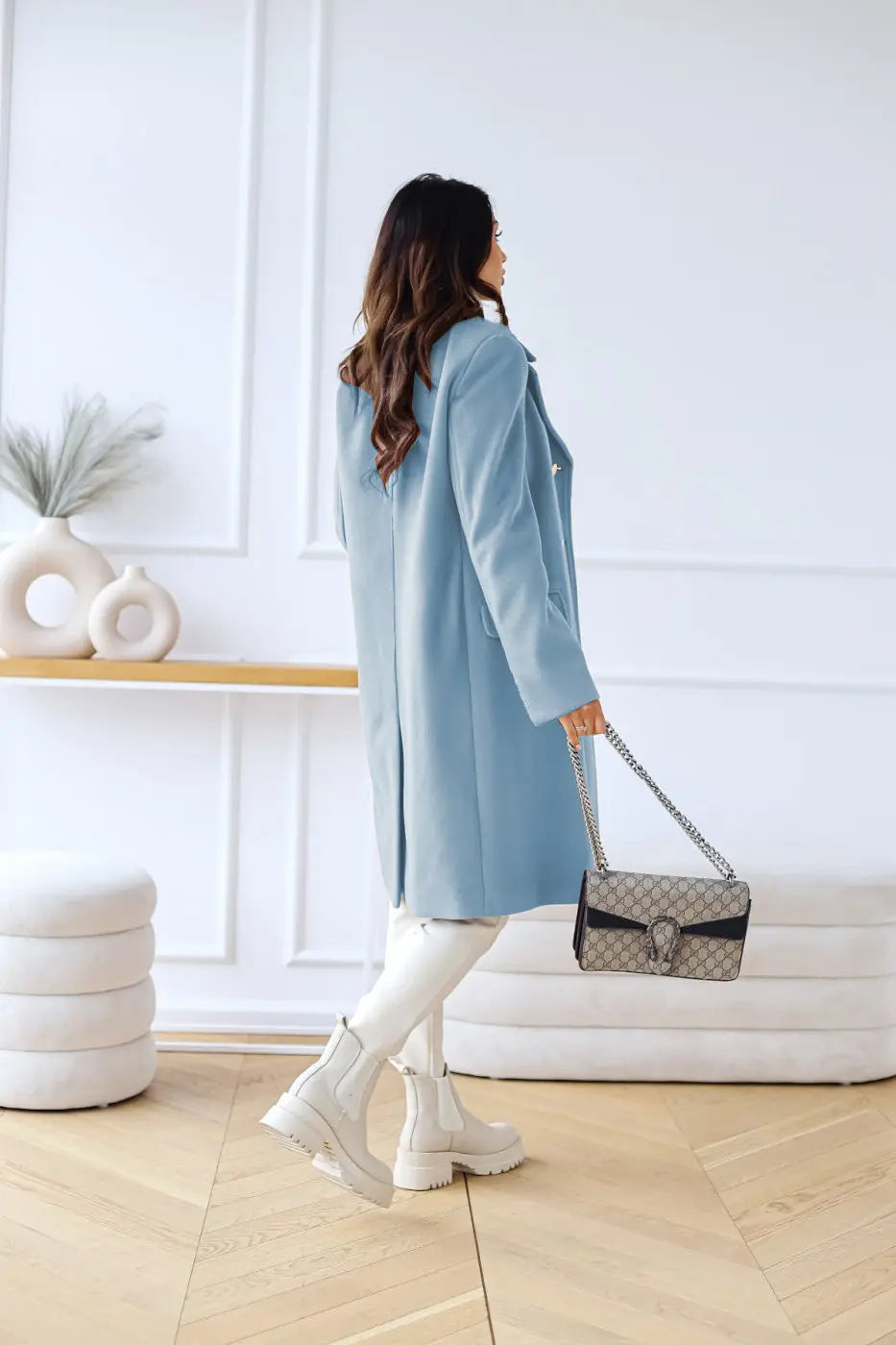 Lira | Women’s Double-Breasted Wool Coat