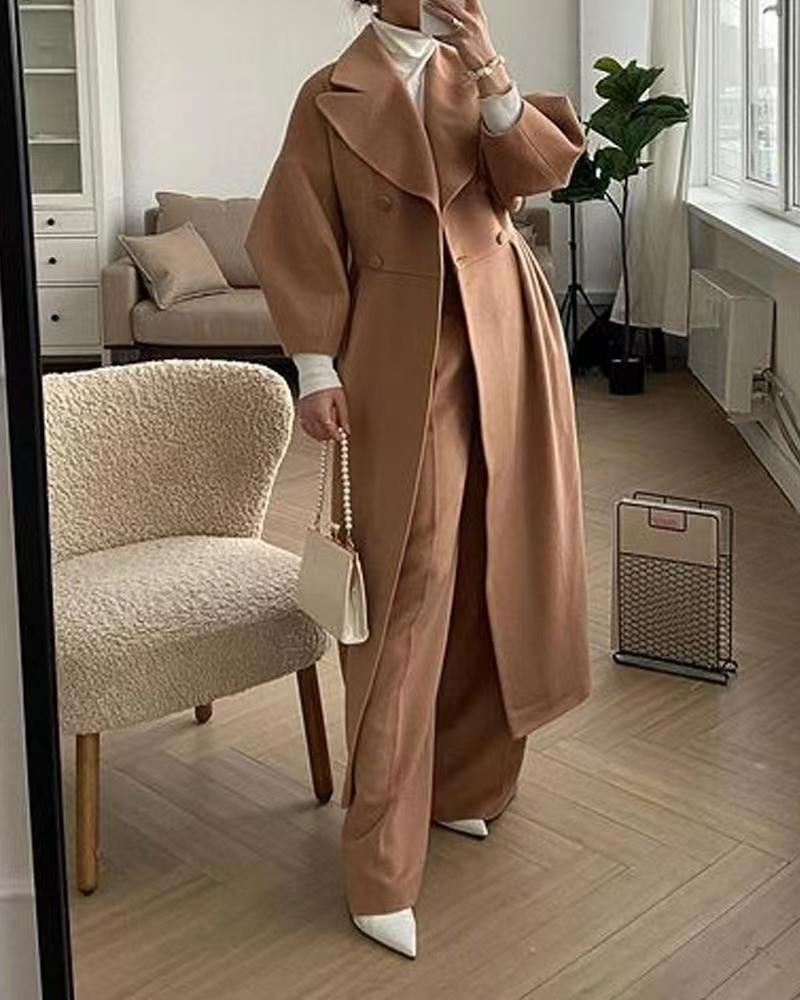 Arnelle | Women’s Longline Coat with Belt