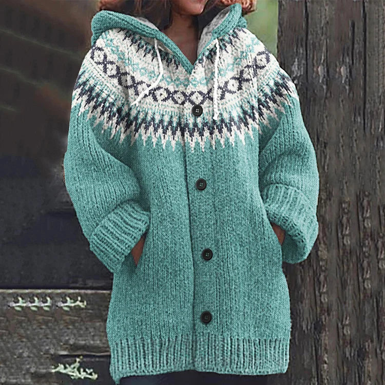 Elora | Womenâs Wool-Blend Cardigan