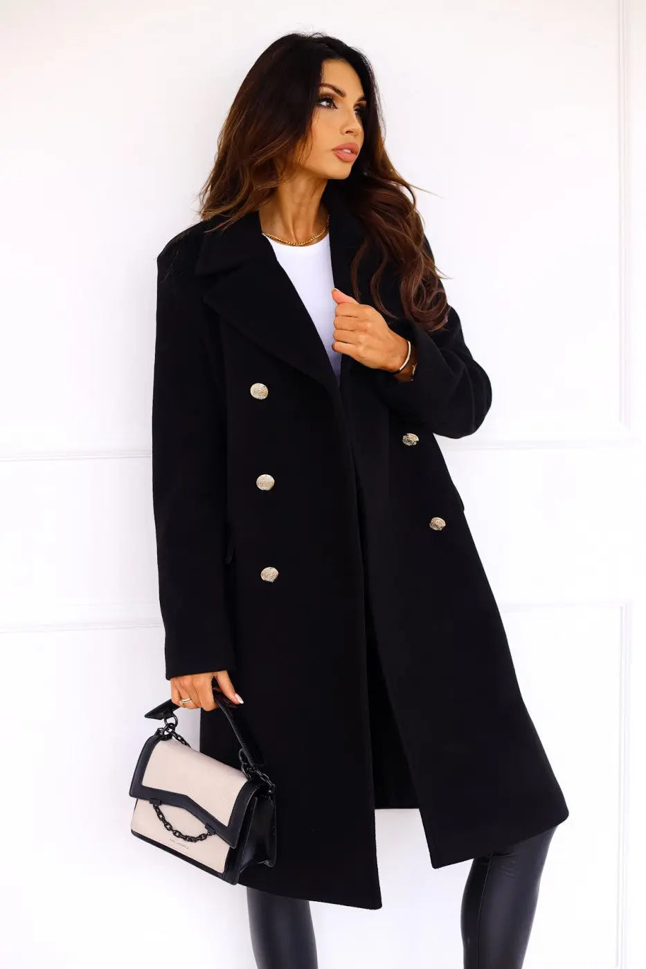 Lydia | Women’s Double-Breasted Wool Winter Coat