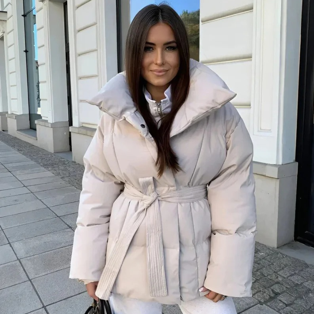 Vivienne | Women’s Belted Puffer Winter Coat