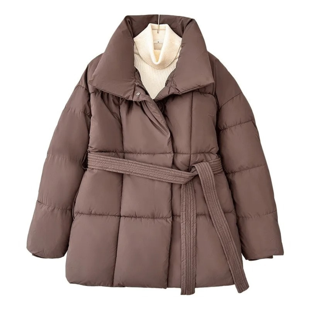 Vivienne | Women’s Belted Puffer Winter Coat