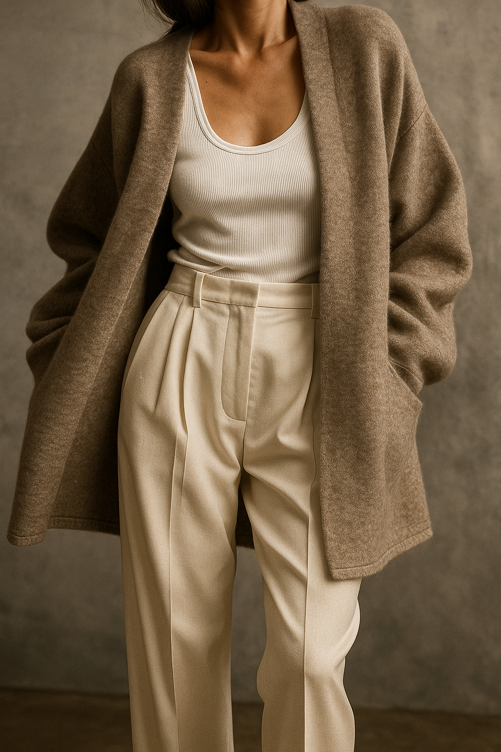 Carys | Women’s Cashmere Cardigan with Pockets