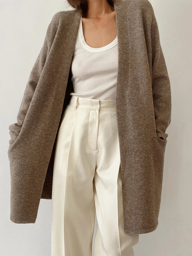 Carys | Women’s Cashmere Cardigan with Pockets