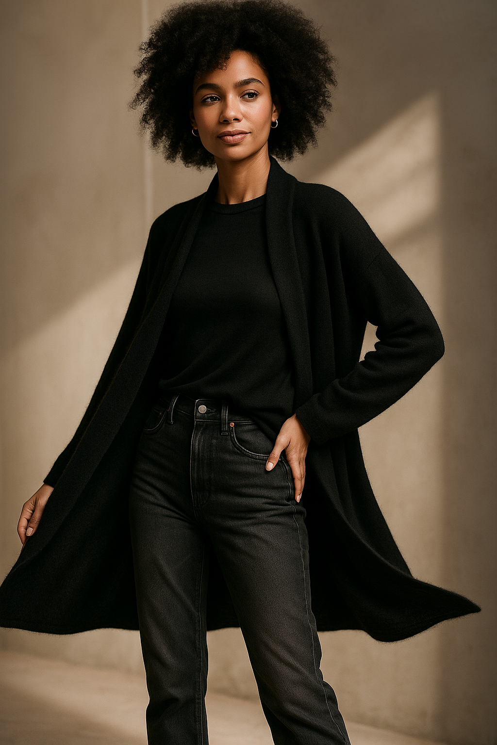 Carys | Women’s Cashmere Cardigan with Pockets