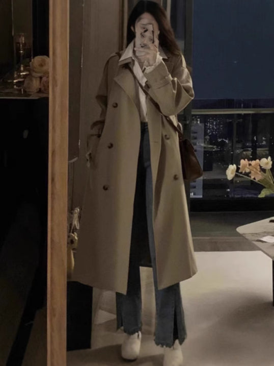 Kara Waterproof Trenchcoat for Women | Classic Lapel, Stylish Protection