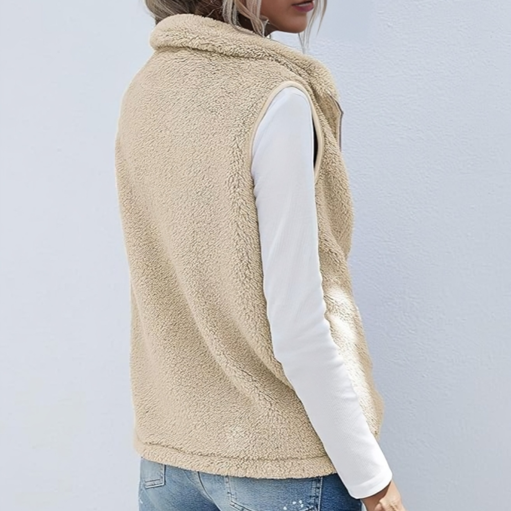 Nina Cosy Knit Jacket For Women | Warm, Zip-Up Style
