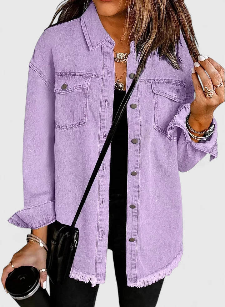 Natalia Comfortable Jacket for Women | Relaxed Fit, Versatile Layer