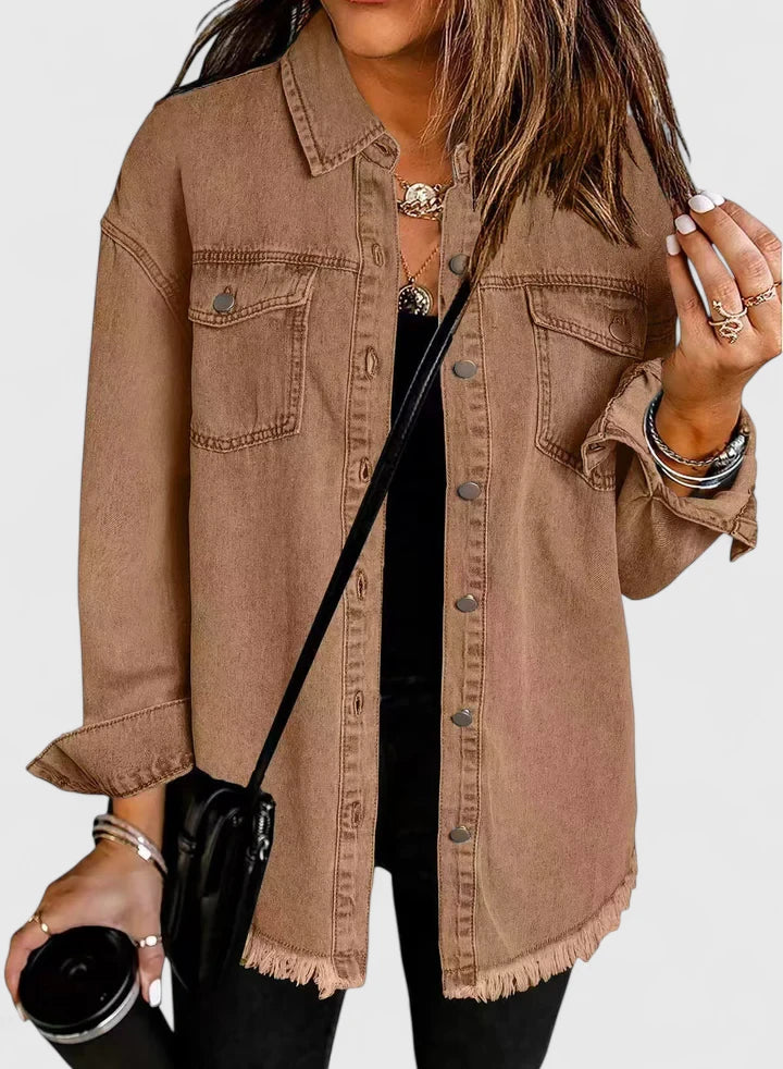Natalia Comfortable Jacket for Women | Relaxed Fit, Versatile Layer